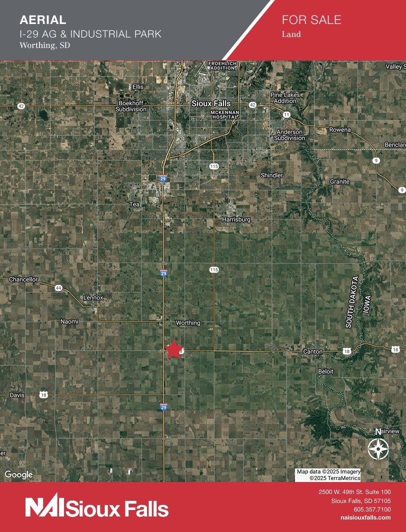 I-29 Ag & Industrial Park — aerial view