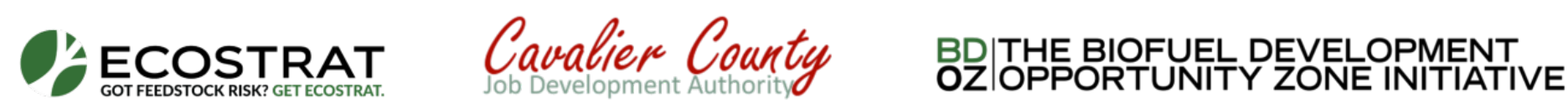 Ecostrat, Cavalier County Job Development Authority, and BDO Zone Initiative