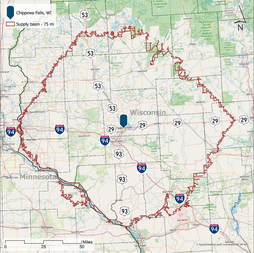 BDO Zone road network