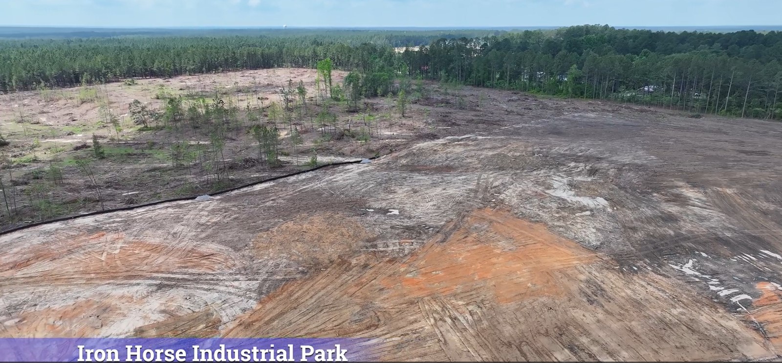 Iron Horse Industrial Park — aerial view, south