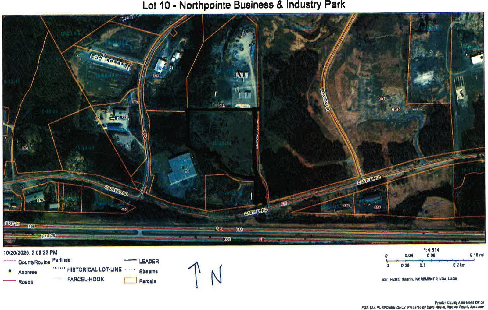 Northpointe Business & Industry Park — Lot 10 aerial site map