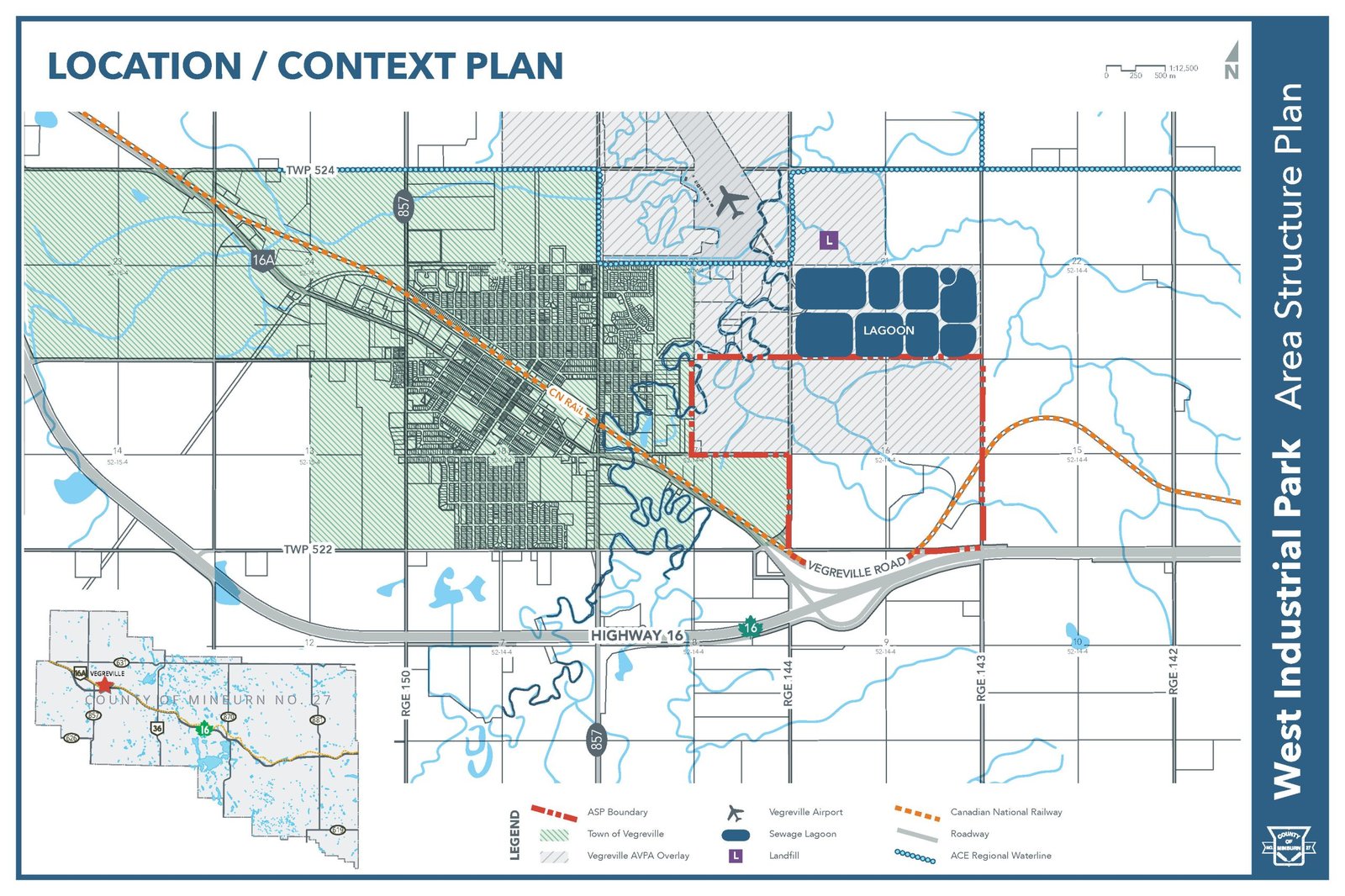 Vegreville, Alberta infrastructure reference photo
